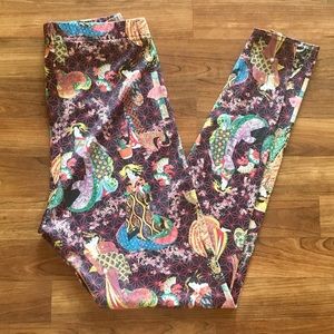 Blackmilk COURTESANS OF KIKUGAWA HWMF Leggings L ✨